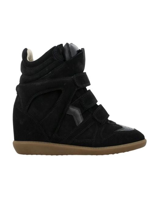 Isabel Marant Black Bekett Sneakers
