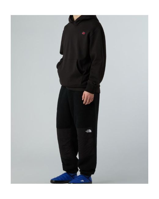 The North Face Black Long-Sleeve Logo Detail Hoodie for men