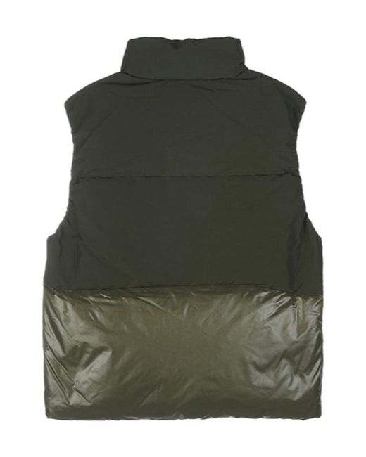 Duvetica Green Zippered Vest for men
