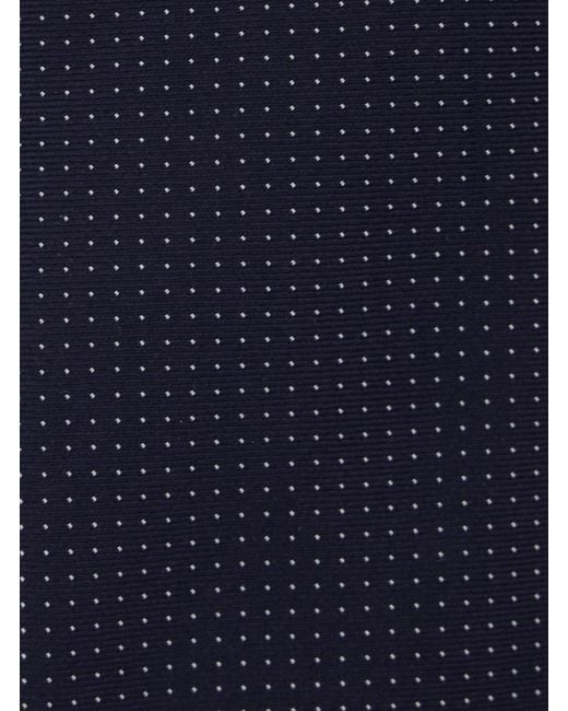Giorgio Armani Blue All Over Polka Dots Tie for men