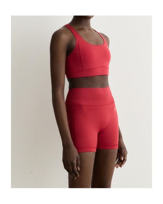 Adidas Red Entire Studios Performance Bra