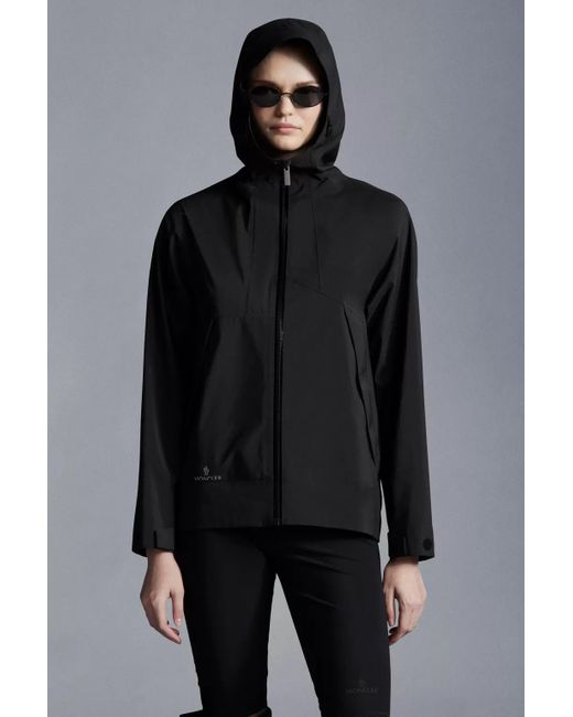 Moncler Black Villers Windbreaker Jacket