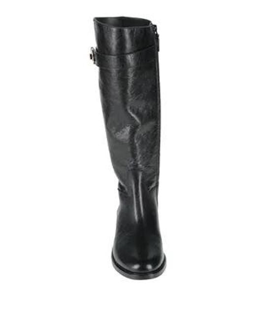 Tory Burch Black Minimalist Leather Boots