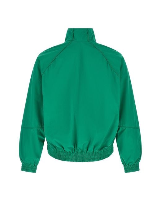 Willy Chavarria Green Ruff Rider Track Jacket for men