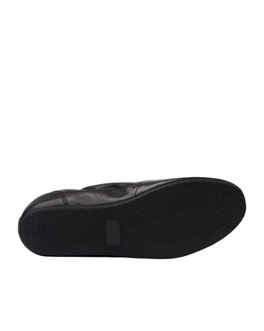 Scarosso Black Leggera Nappa Sneakers for men