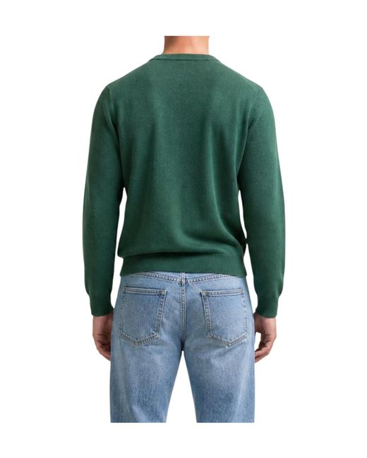 Lacoste Green Crew Neck Pullover for men