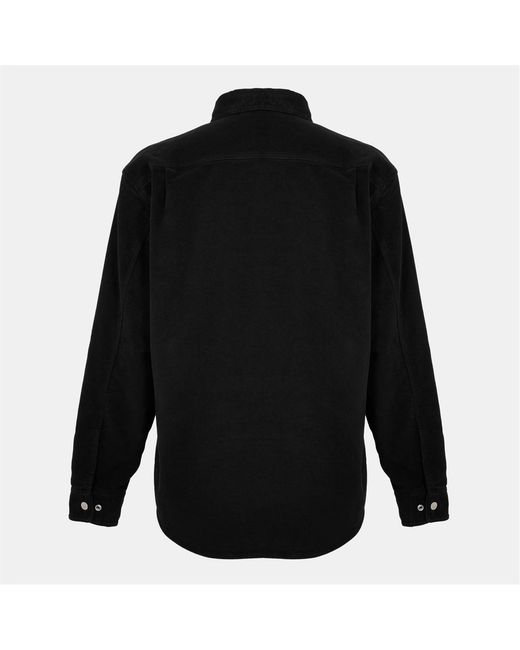 Stone Island Black Mskin Overshirt for men