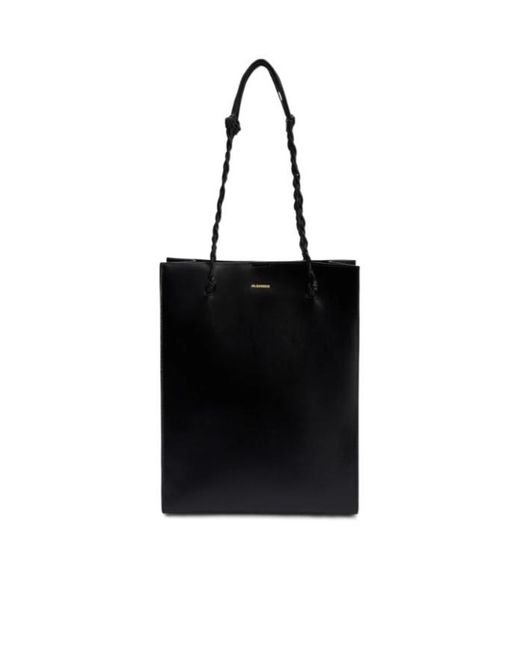 Jil Sander Black Tangle Tote