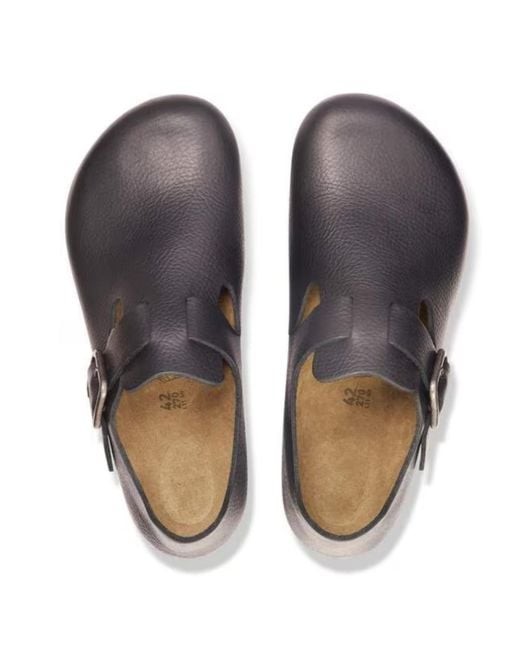 Birkenstock Brown London Wire Buckle Loafers for men