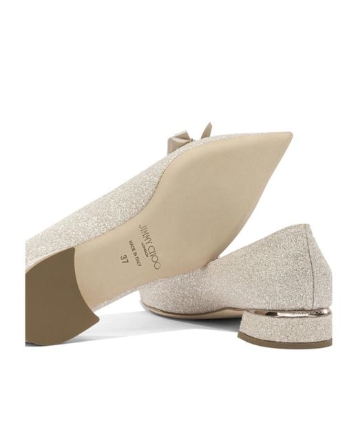 Jimmy Choo Natural Auria Flats