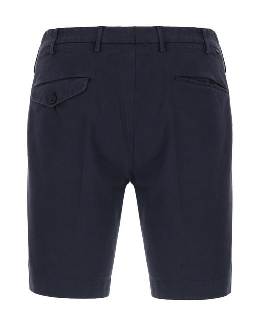 Incotex Blue Royal Batavia Bermuda Shorts for men