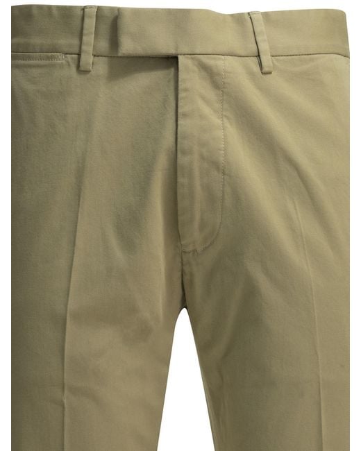 Tom Ford Green Stretch-Twill Chino Trousers for men