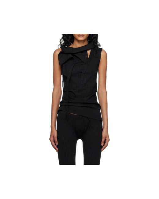 OTTOLINGER Black Ada Top