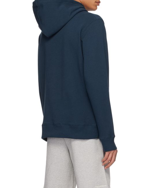 Etudes Studio Blue Hoodie for men
