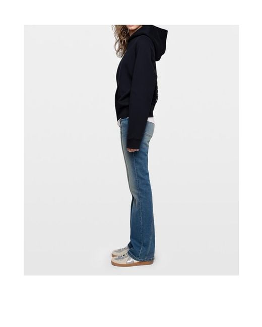 Zadig & Voltaire Blue Georgy Hoodie