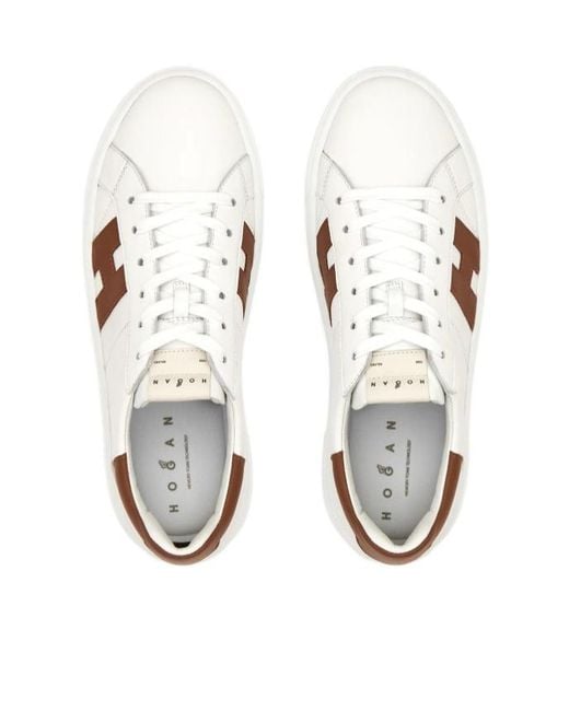 Hogan White Crosswind Sneakers for men