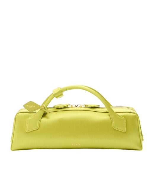 Alaïa Yellow Alaïa Le Teckel Clutch Bag