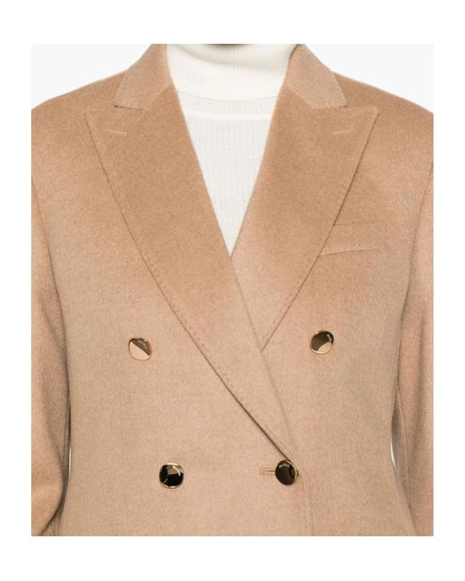Max Mara Natural Long-Sleeved Suit Jacket
