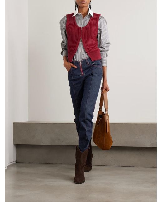 Isabel Marant Blue Silviana Jeans