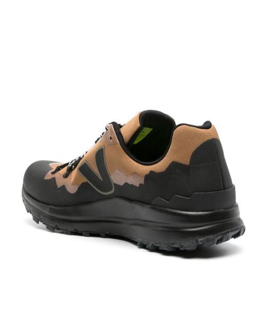 Veja Black Fitz Roy Lace-Up Sneakers for men