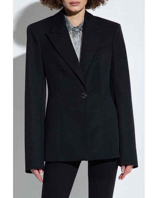 The Attico Black The Glen Blazer