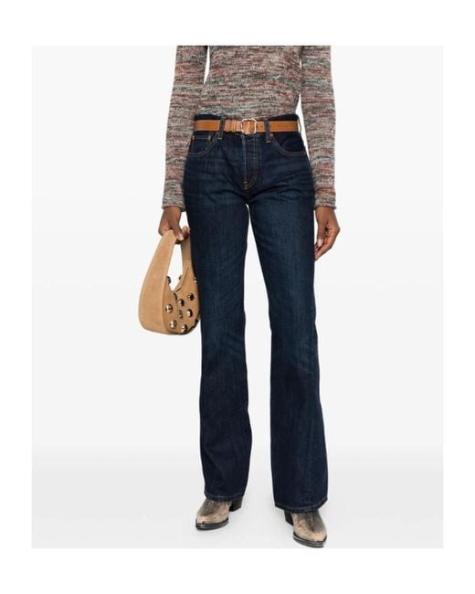 Re/done Blue Bootcut Jeans