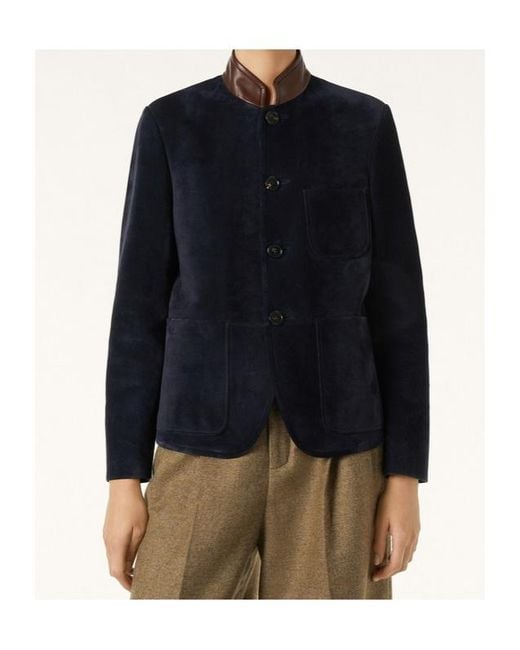 Loro Piana Blue Spagna Mini Jacket