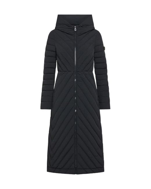 Peuterey Black Kenex Ag Coat
