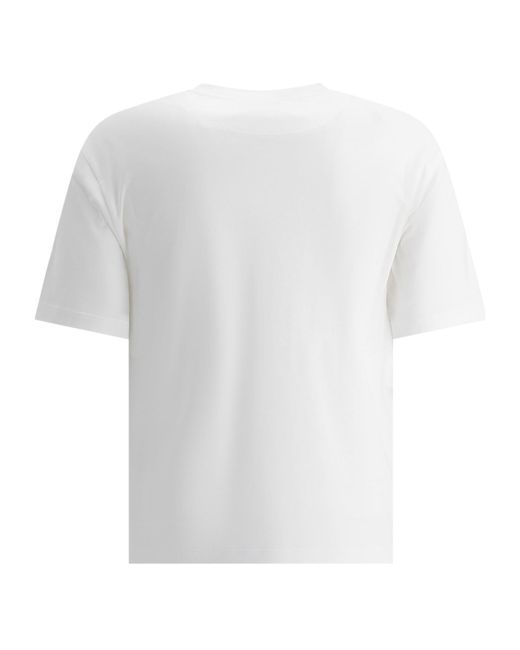 Prada White Cotton T-Shirt for men