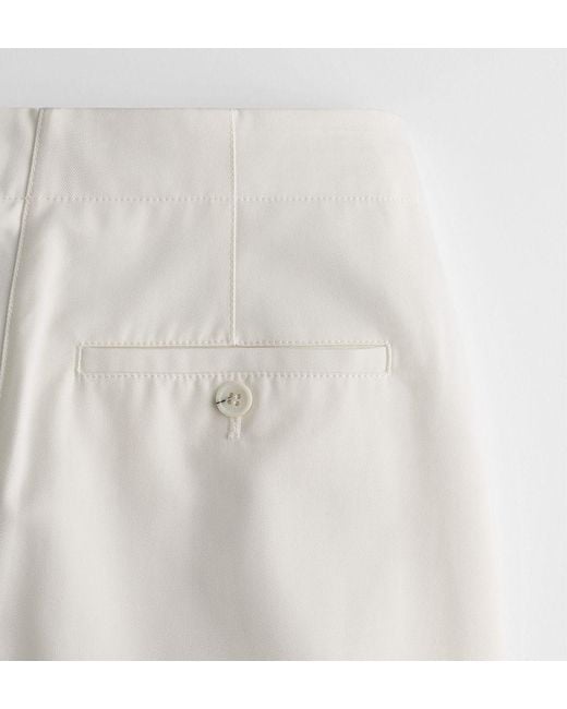Dior White Médaillon Skort