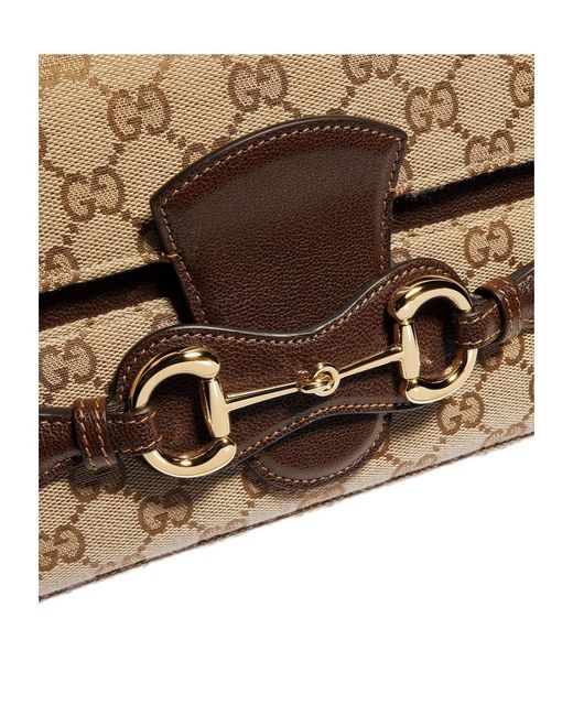 Gucci Metallic Horsebit Ristretto Medium Shoulder Bag