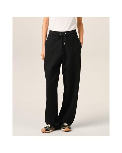 AMI Black Ami Ami De Coeur Drawstring Track Pants