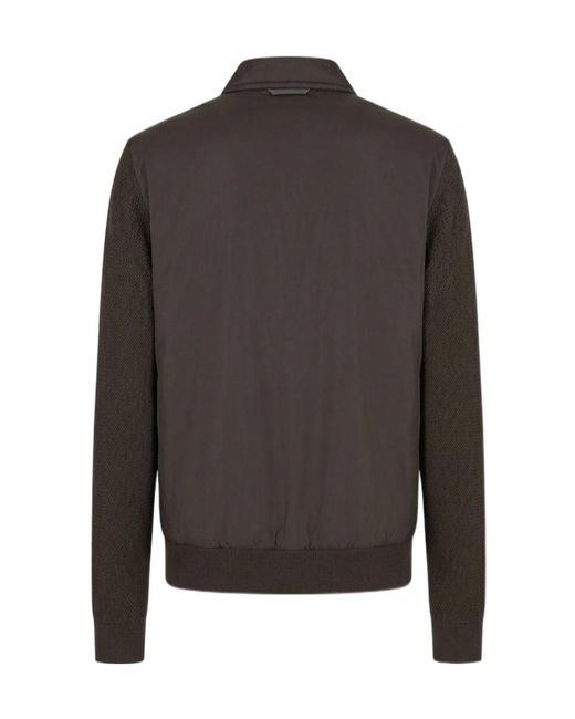 Herno Gray Panelled Jacket for men