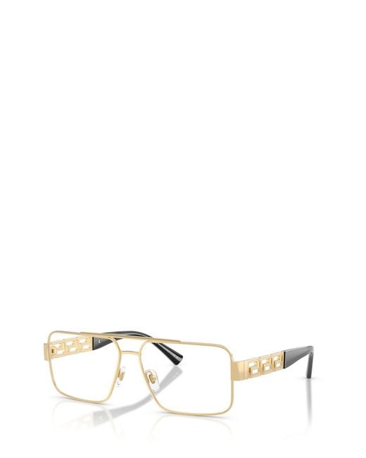 Versace Natural Greca Navigator Glasses for men