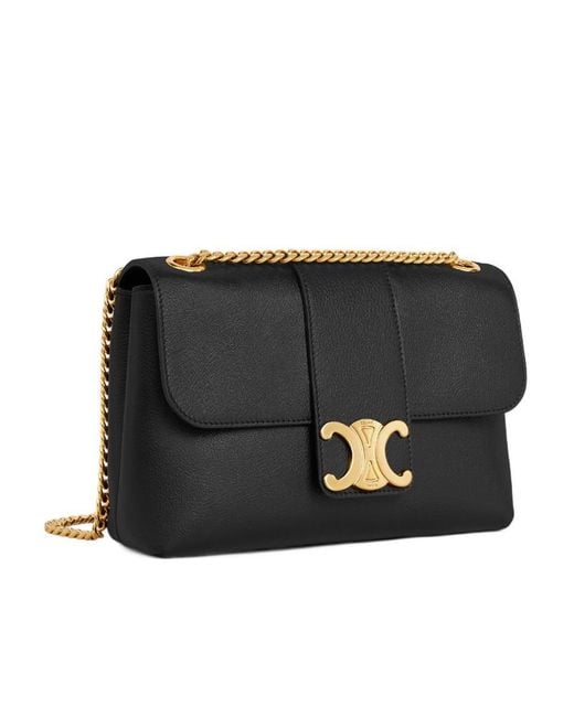 Céline Black Medium Victoire Bag