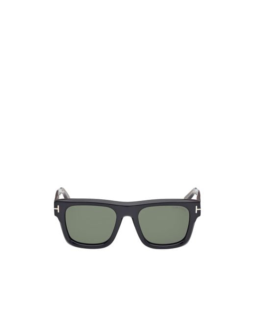 Tom Ford Gray Square-Frame Sunglasses for men