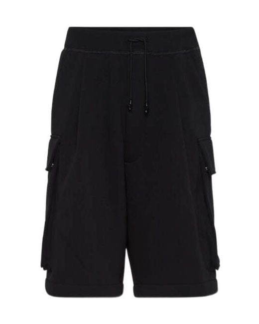 DSquared² Blue Icon Balloon Cargo Shorts for men