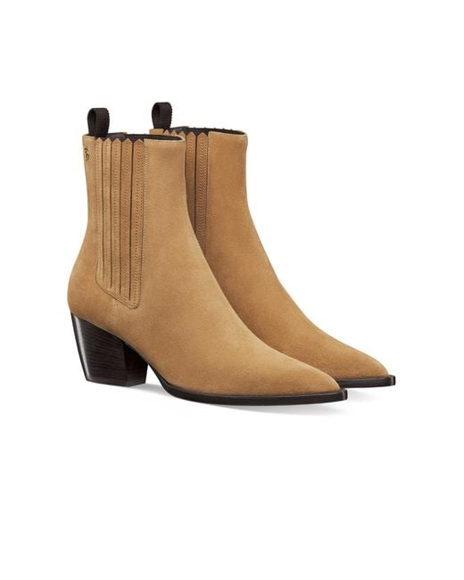 Dior Brown Wild Heeled Ankle Boot