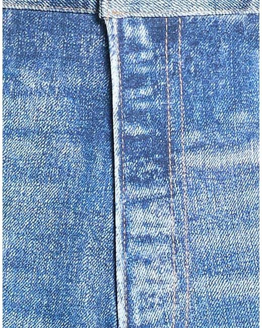 Rag & Bone Blue Mid-Rise Denim Shorts