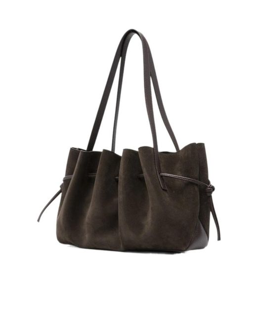Yuzefi Black Double-Handled Handbag