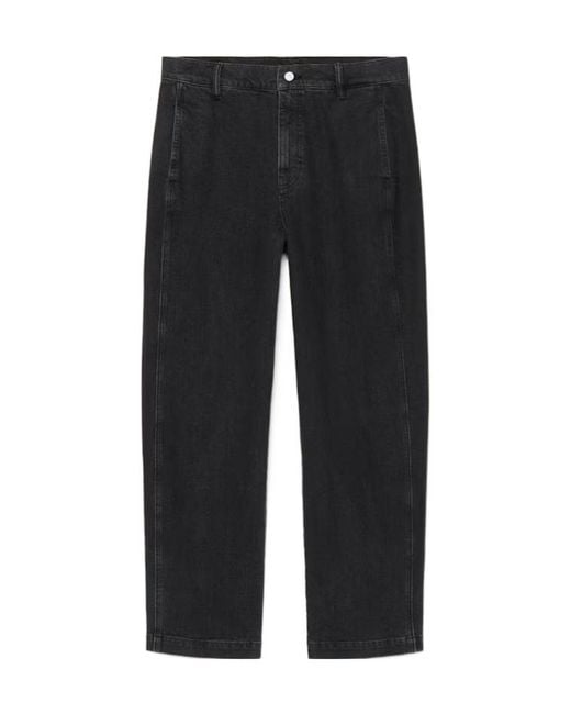 AllSaints Black Belt Loop Jeans for men
