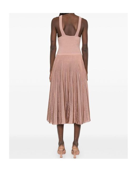 Antonino Valenti Pink Sleeveless Dress