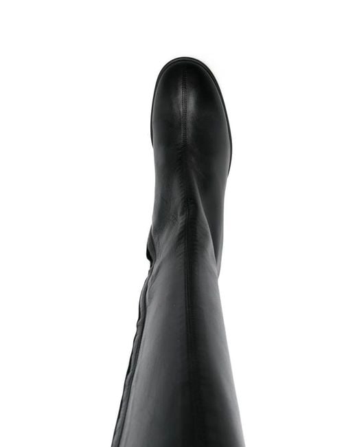 Aeyde Black Ariana Pointed Toe Boots