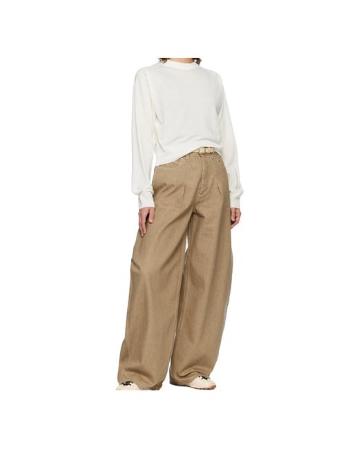 Jacquemus White Long-Sleeved Knitwear