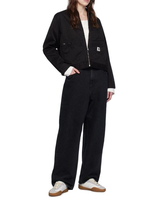 Carhartt Black Brandon High-Waist Jeans