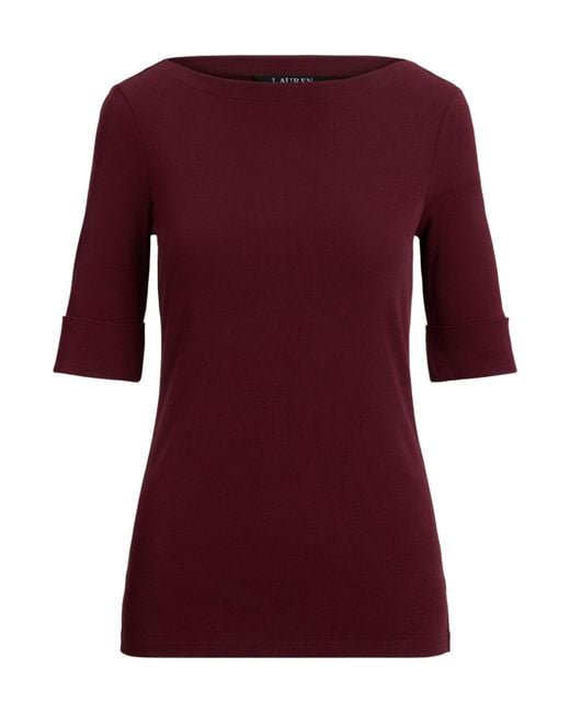 Ralph Lauren Red Minimalist T-Shirt