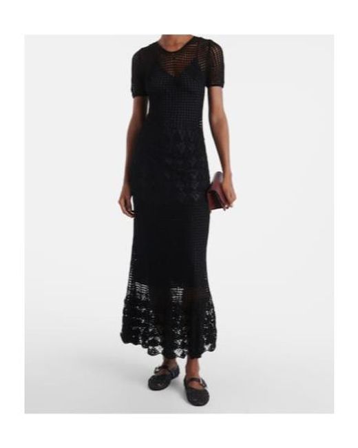 Nili Lotan Black Midi Dress