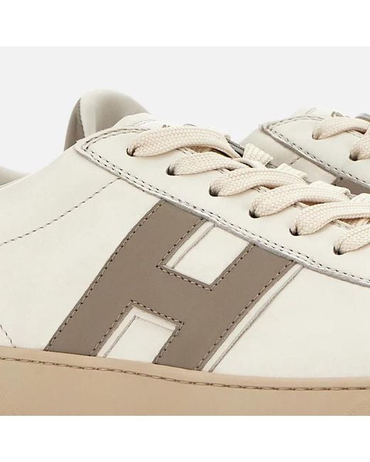 Hogan White Cool Low-Top Sneakers for men