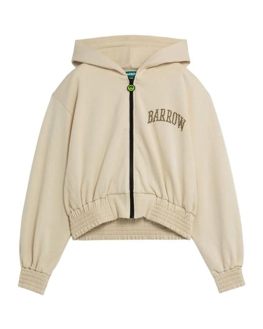 Barrow Natural Hooded Graphic Hoodie