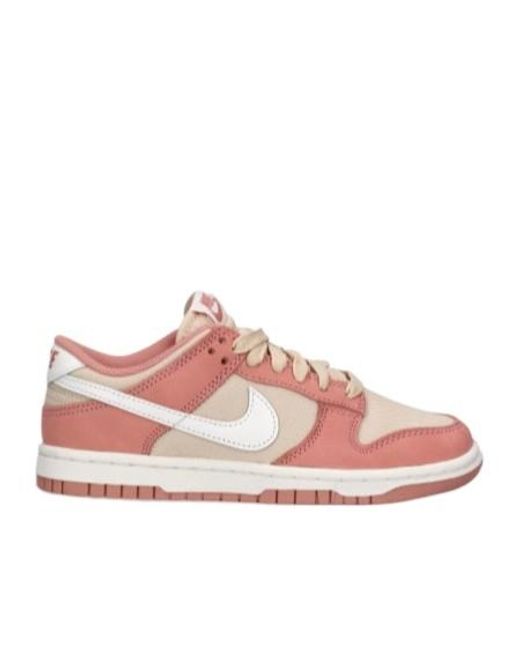 Nike Pink Dunk Low Retro Sneakers